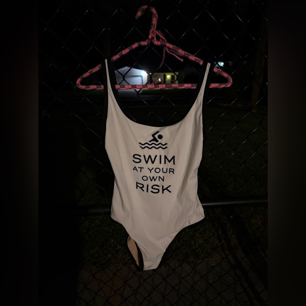 Karla Colletto Swim At Your Own Risk Size 10 Swimsuit
